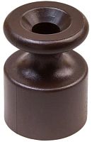 Изолятор для монтажа ретро-провода пластик Bironi Лизетта Коричневый картинка